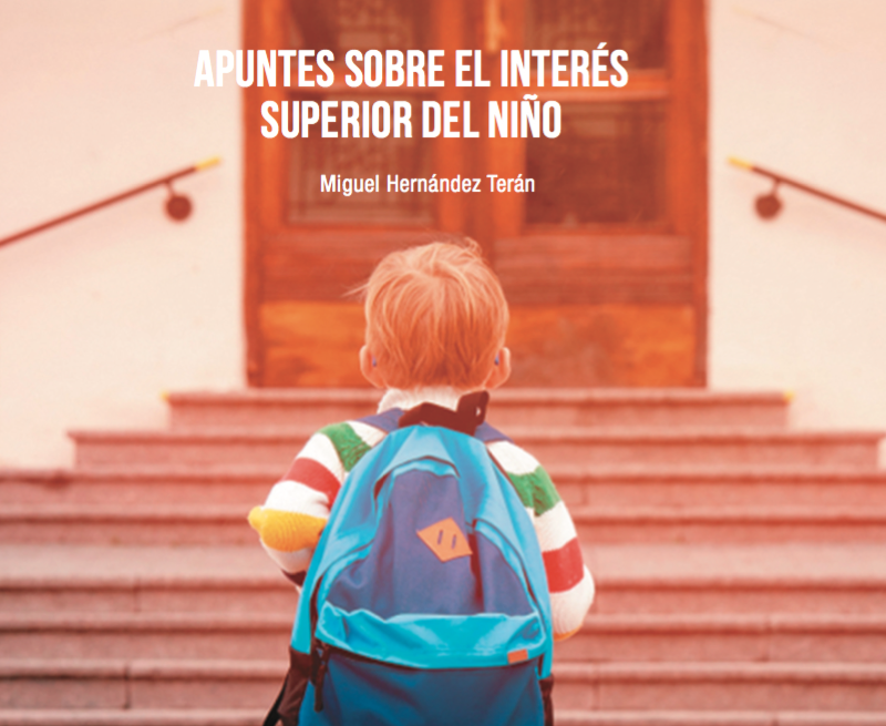  APUNTES SOBRE EL INTERÉS SUPERIOR DEL NIÑO