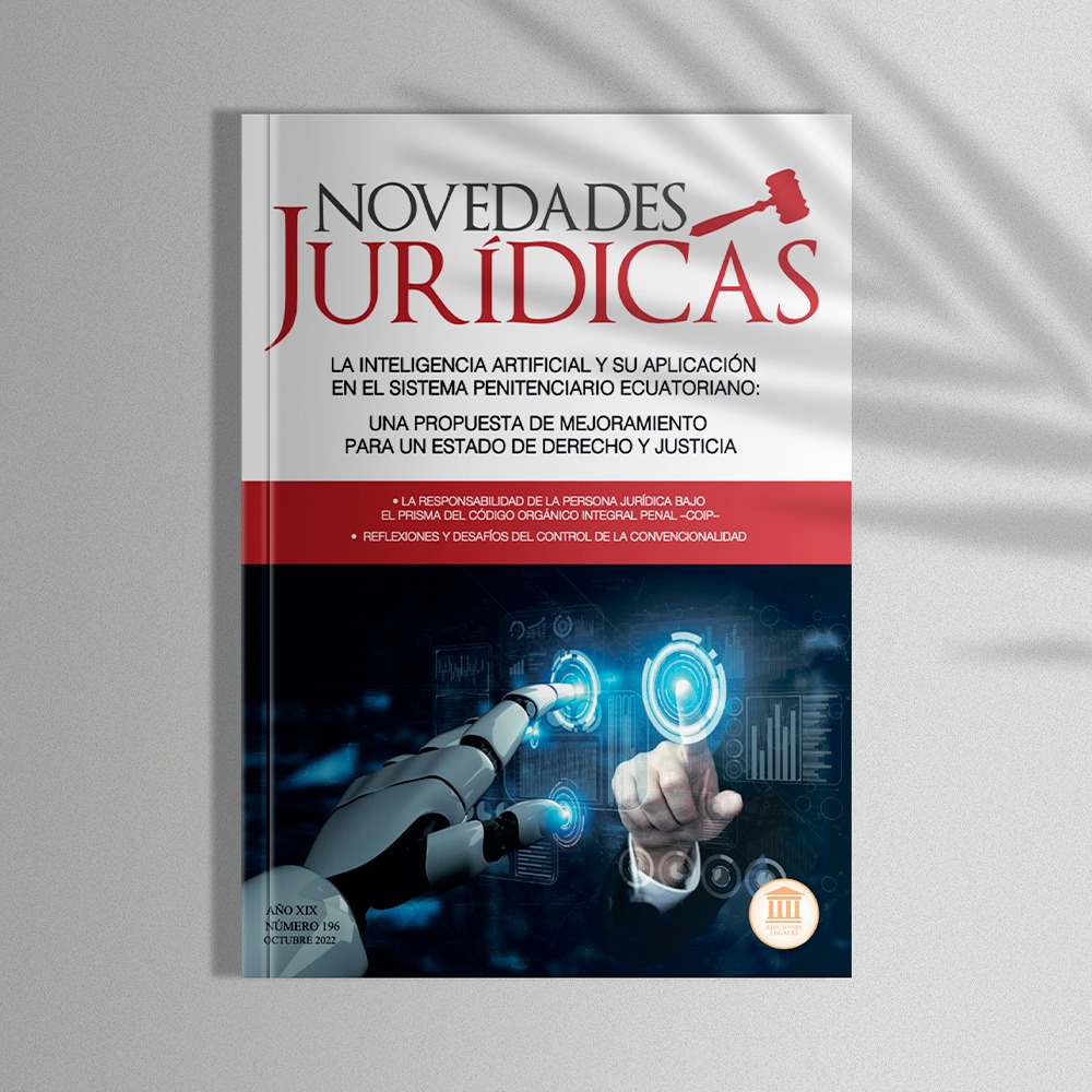 Edición #196 Octubre 2022 - La inteligencia artificial y su aplicación en el sistema penitenciario ecuatoriano