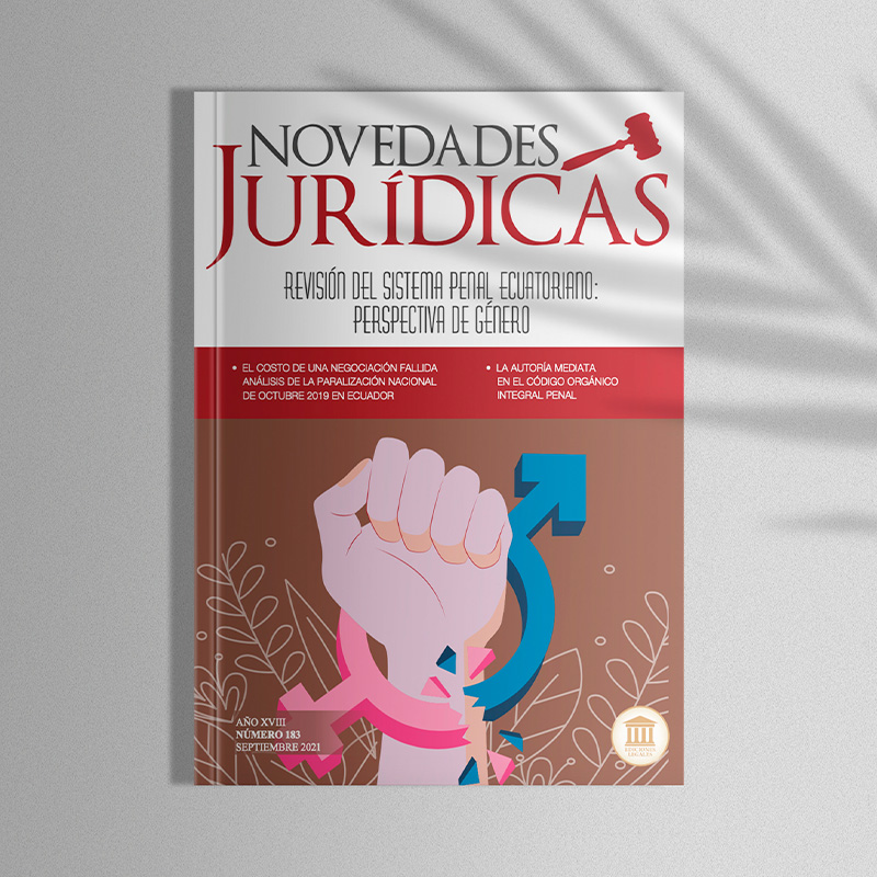 Edición #183 Septiembre 2021 - Revisión del sistema penal ecuatoriano: Perspectiva de género
