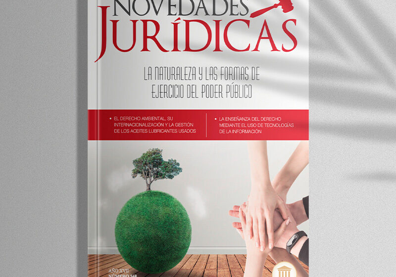  Revista edición #168 Junio 2020 – La naturaleza y las formas de ejercicio del poder público