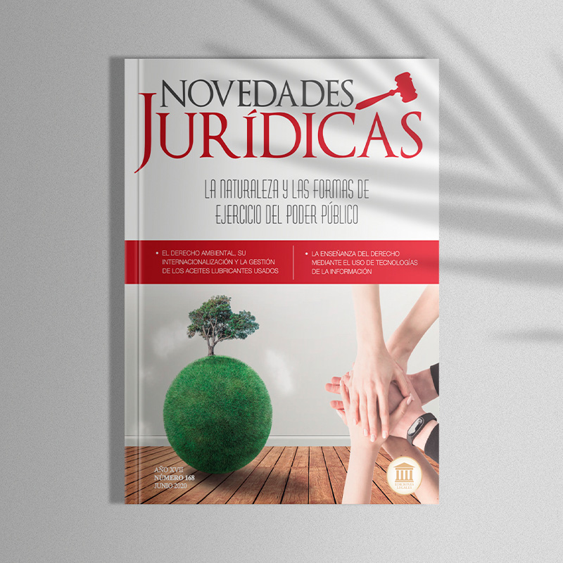 Edición #168 Junio 2020 - La naturaleza y las formas de ejercicio del poder público