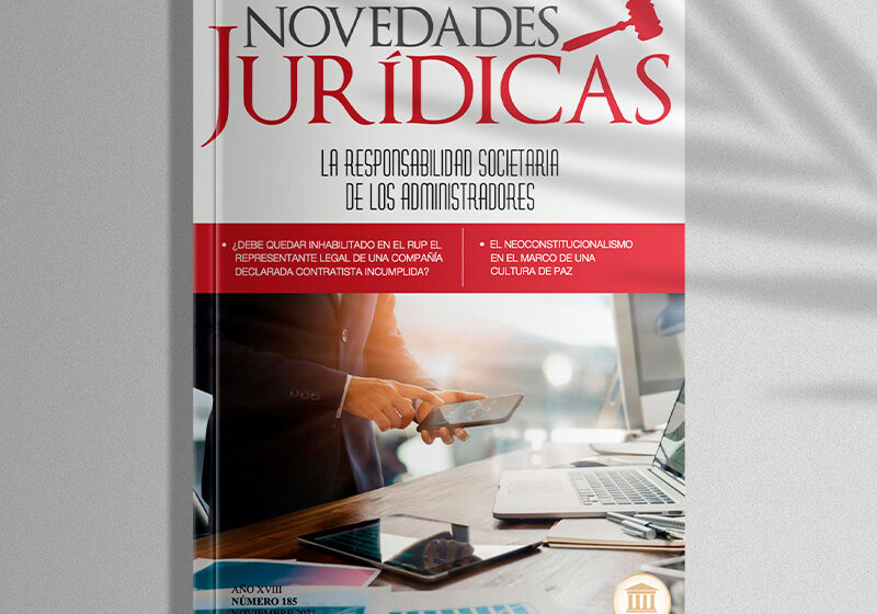  Revista edición #185 Noviembre 2021 – La responsabilidad societaria de los administradores